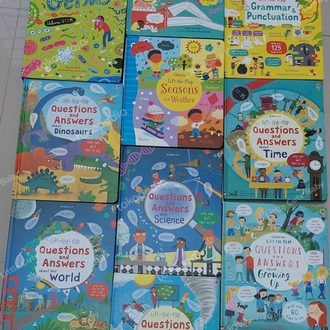 

Promo Usborne Lift The Flap Questions And Answers Series