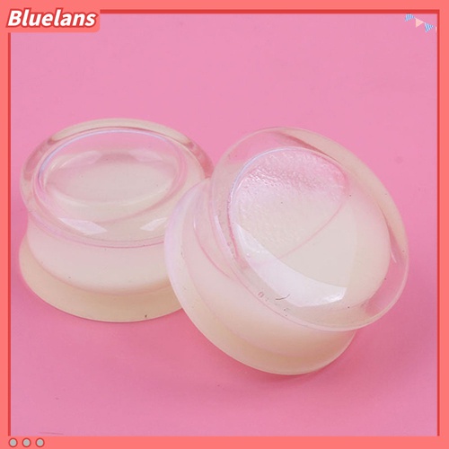 Pelebar Tindikan Telinga Model Double Flare Glow in the Dark Untuk Unisex