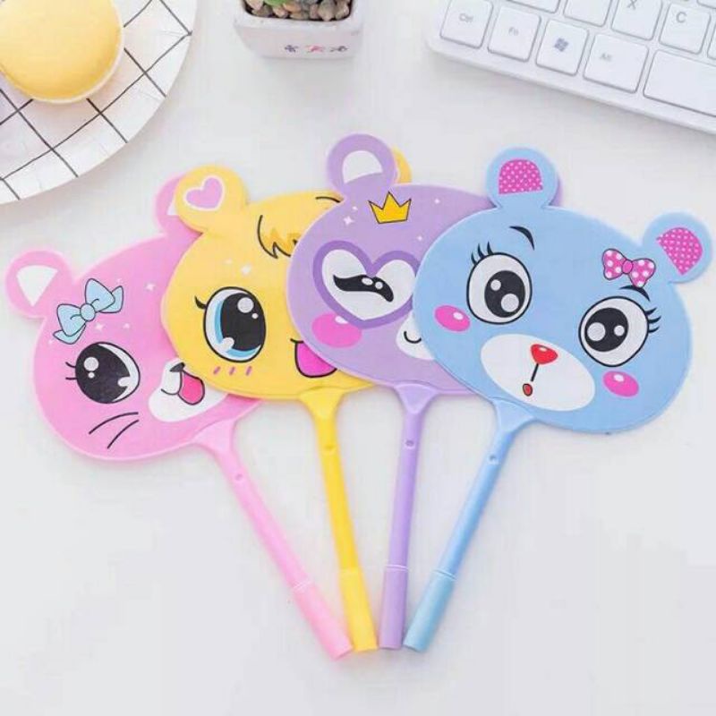 

Pena Kipas Motif Lucu Pena Motif Buah Animal Pulpen Kipas Karakter Pena Kipas