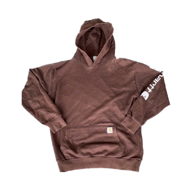hoodie carhartt brown
