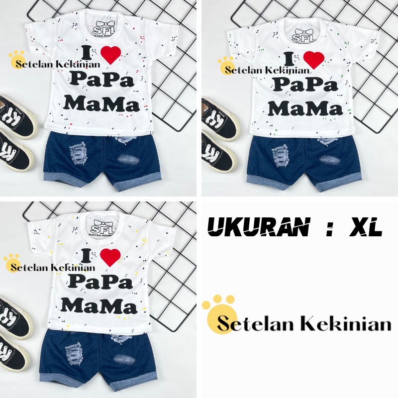 [GRATIS NAMA XL] Setelan Laki Laki 2tahun - 3tahun Set Baby Boy Jumbo Ukuran XL Rompi Tuxedo Pilot Profesi Mama Papa Set Anak Cowok 2 tahun