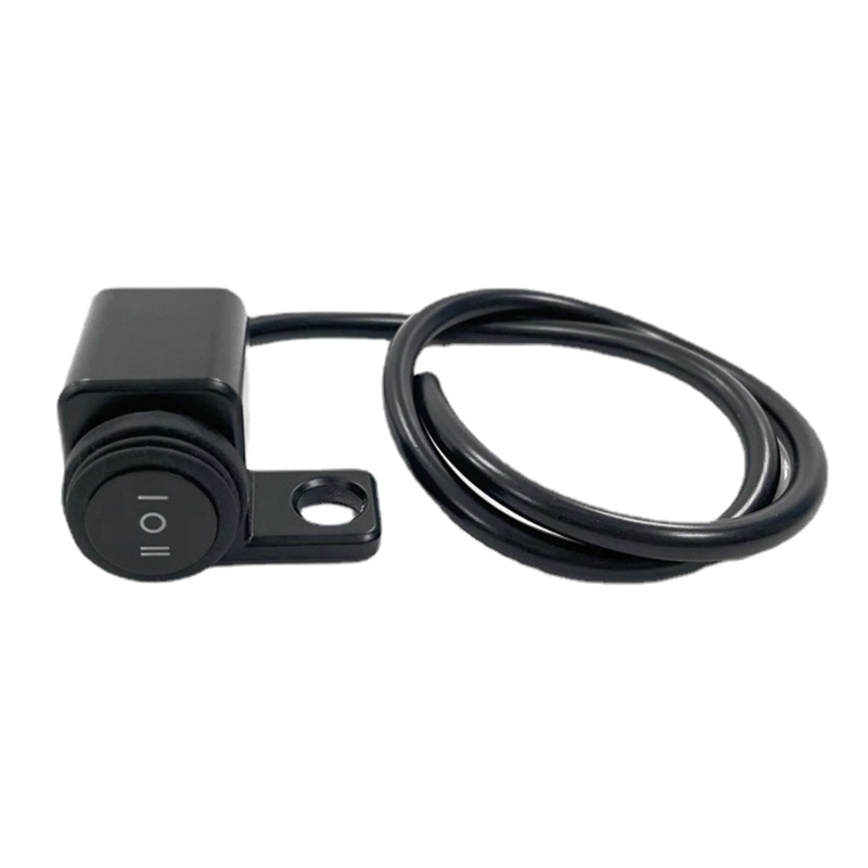 Zzz Saklar Switch Lampu Depan / Spion Motor Multifungsi Bahan Aluminum Alloy