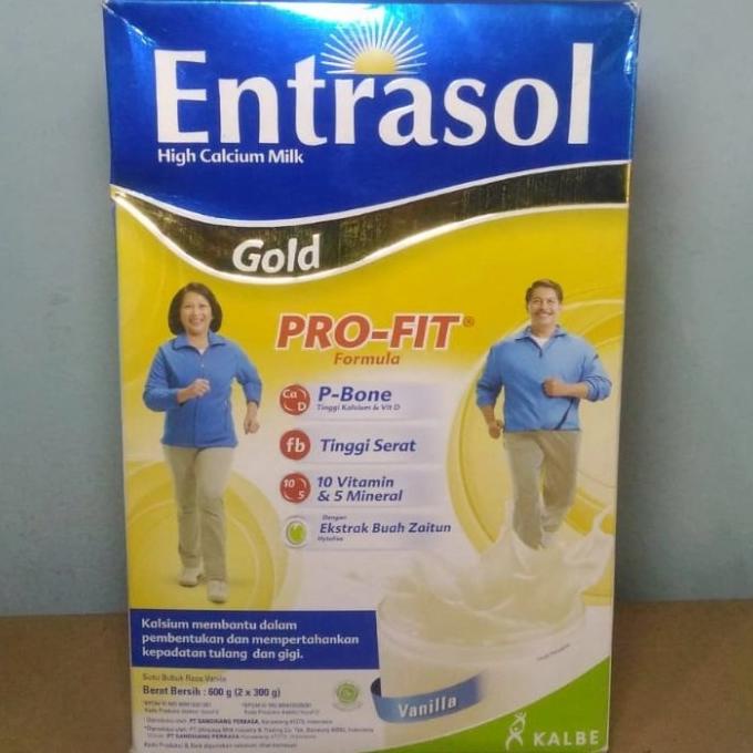 

[ COD ] Entrasol Gold Vanila 600 gr