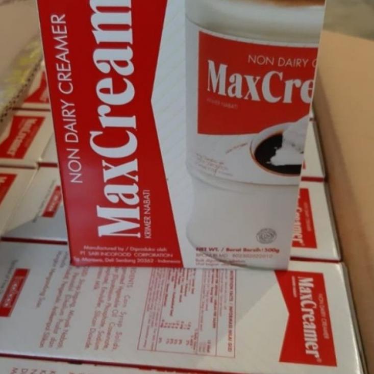 

Promo banting--Max creamer 500gram refil