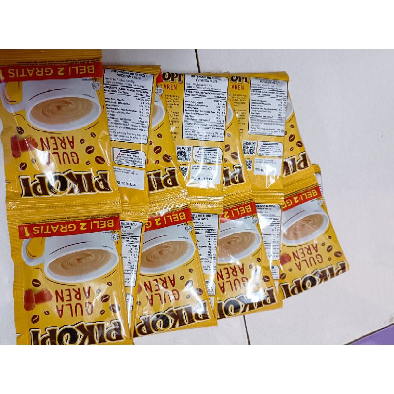 PIKOPI GULA AREN BONUS 180 BKS, SATU DUS