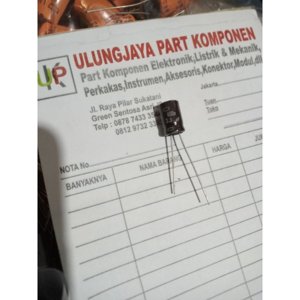 elco 3,3uf 400v elko kapasitor 3.3uf 400v