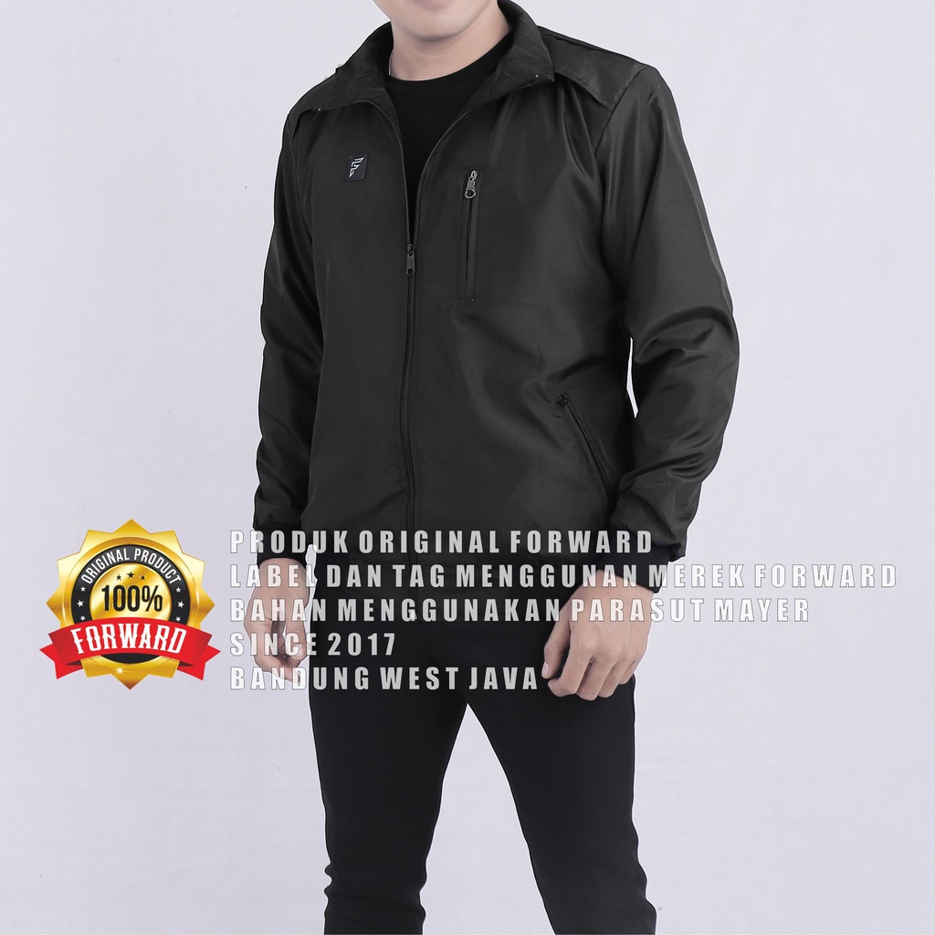 Jaket Parasut Motor Casual Pria Forward System