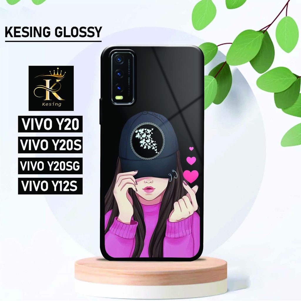 Case Vivo Y20 / Y20S / Y12S - Case Vivo - [ KV-4 ] - Hardcase Glossy 2D Vivo - Softcase Terbaru Case