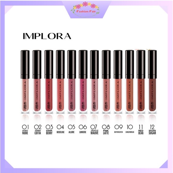 Fashion Fair - IMPLORA URBAN MATTE LIPCREAM | Implora Lip Cream Lipstick