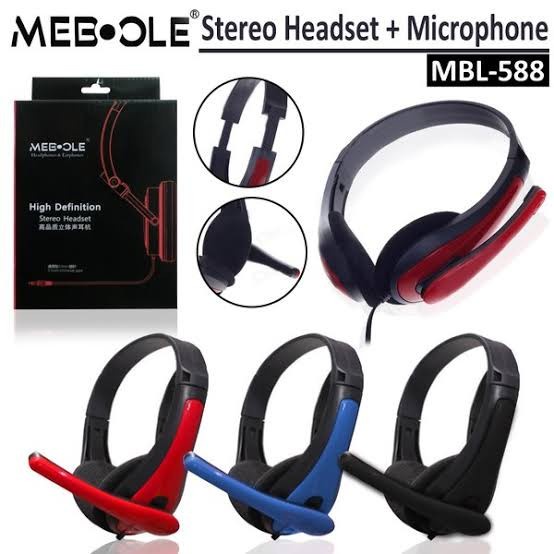 Headset Gaming Mini MBL-588 Headphones With Mic 3.5mm Plug Computer PC