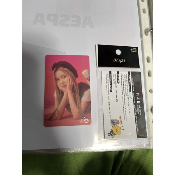 PHOTOCARD WINTER AESPA CASHBEE FOREVER