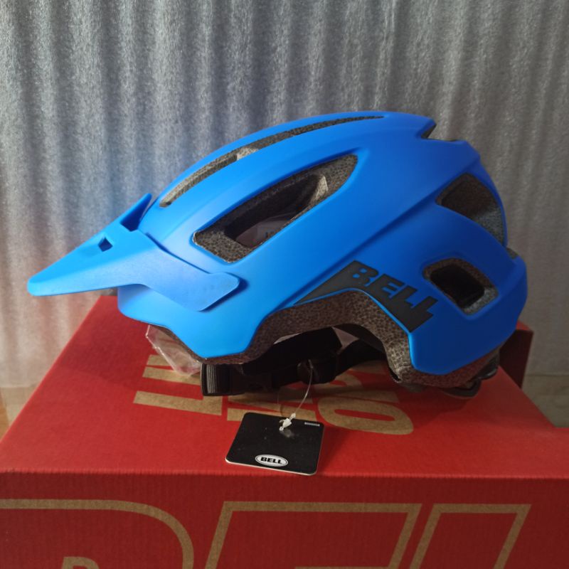 Helm Bell Nomad Blue Helmet Sepeda