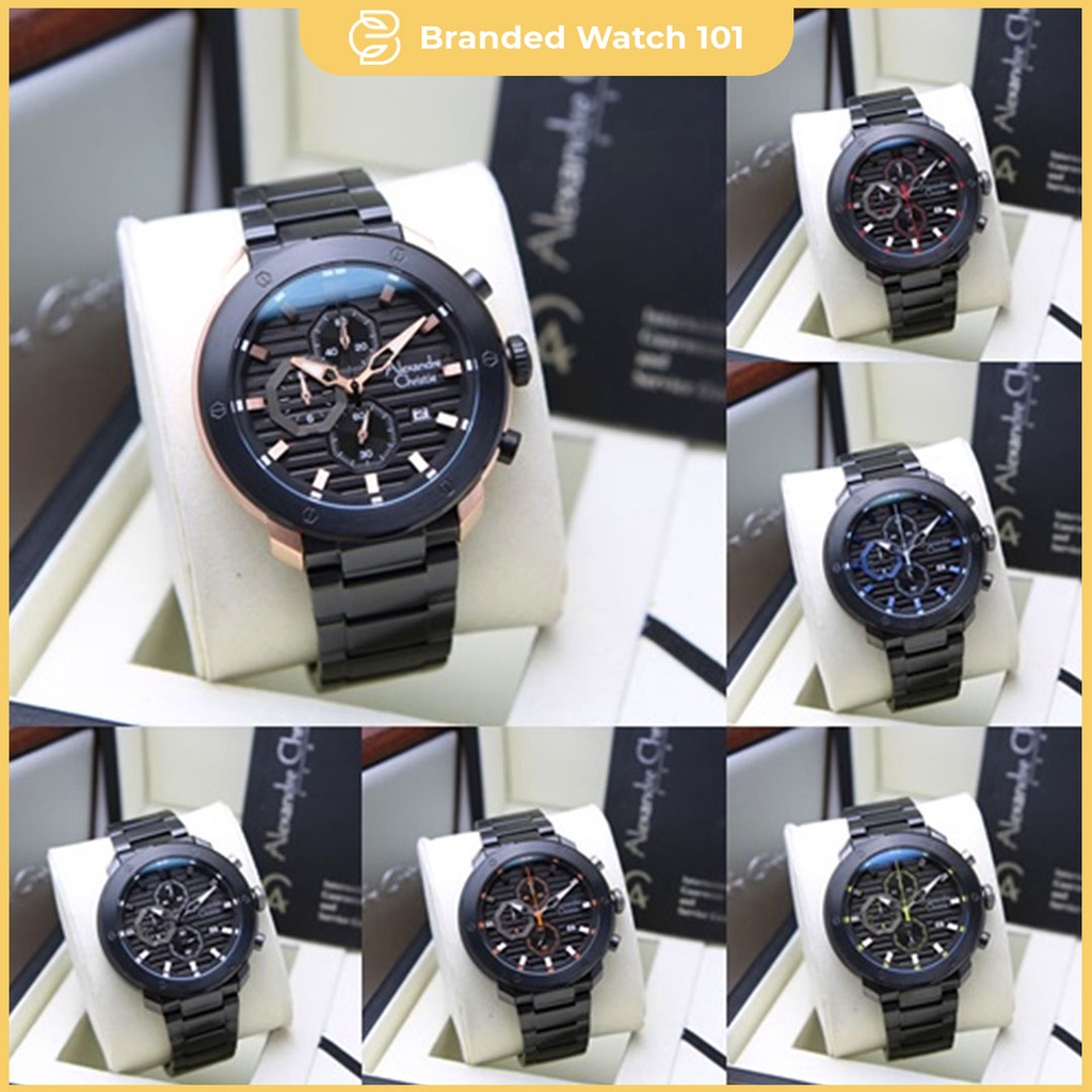 ORIGINAL Jam Tangan Pria Alexandre Christie AC 6626 / AC6626 / 6626 Garansi Resmi 1 Tahun, Stainless