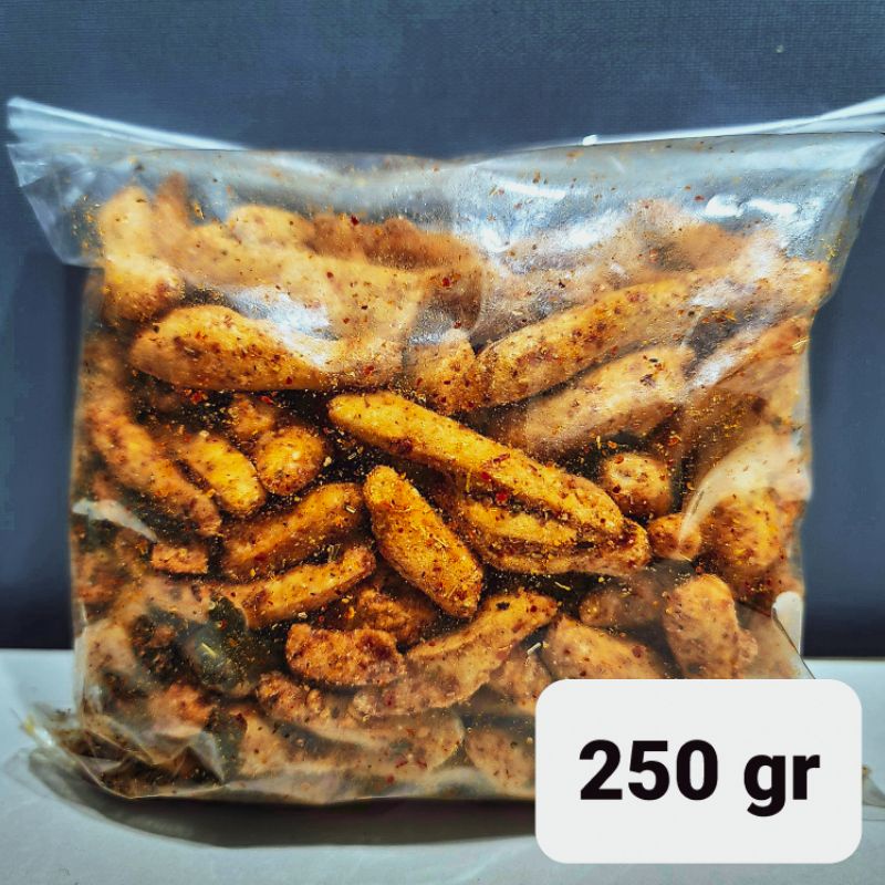 

BASRENG PEDAS DAUN JERUK 250 geam / GENERASI CEMILAN / PEDAS / EXTRA PEDAS / BASO GORENG / BAKSO GORENG