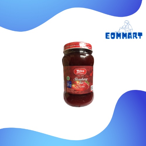 

Welco Selai Stroberi/ Strawberry Jam 370g