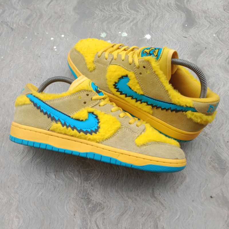Nike SB Dunk Grateful Dead Bears Yellow