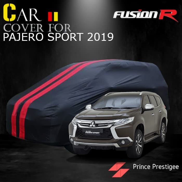 [READY] Cover/Sarung Mobil Pajero Sport 2019 Fusion R Warna Premium Waterproof - Hitam / Perlengkapa