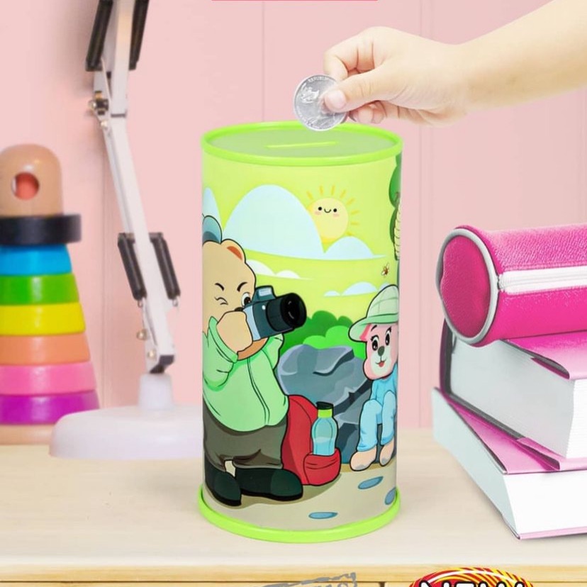 ( BISA COD ) PROMO LION STAR SV-22 SAVING BOX 02 CELENGAN ANAK LUCU / CELENGAN BESAR ANAK / SAVING MONEY BOX / CELENGAN LUCU MURAH