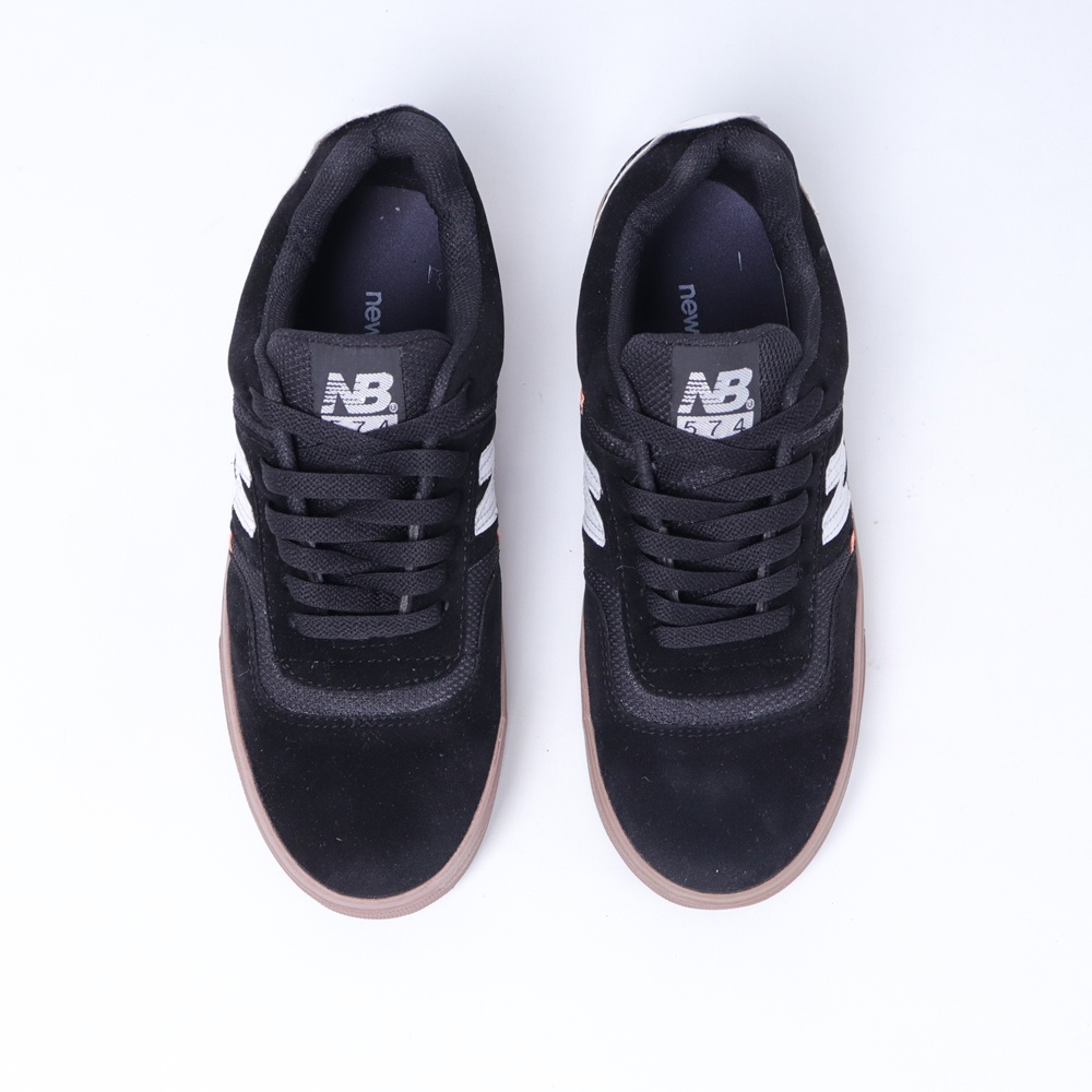 SEPATU PRIA SKATEBOARDING SNEAKERS CASUAL KETS SPORT PREMIUM IMPORT BNIB HITAM SOL GUM