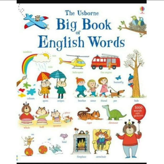 

Promo Usborne - The Big Book Of English Words