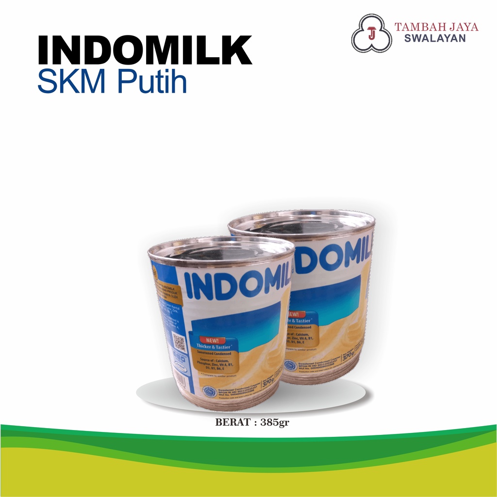 

Indomilk Susu Kental Manis Putih [385gr]