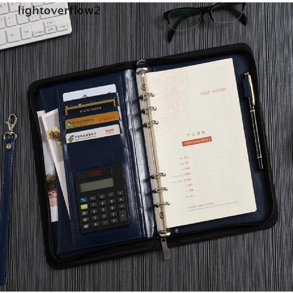 (lightoverflow2) Buku Notebook / Catatan / Jurnal / Diary Ukuran A5 Dengan Ring Spiral