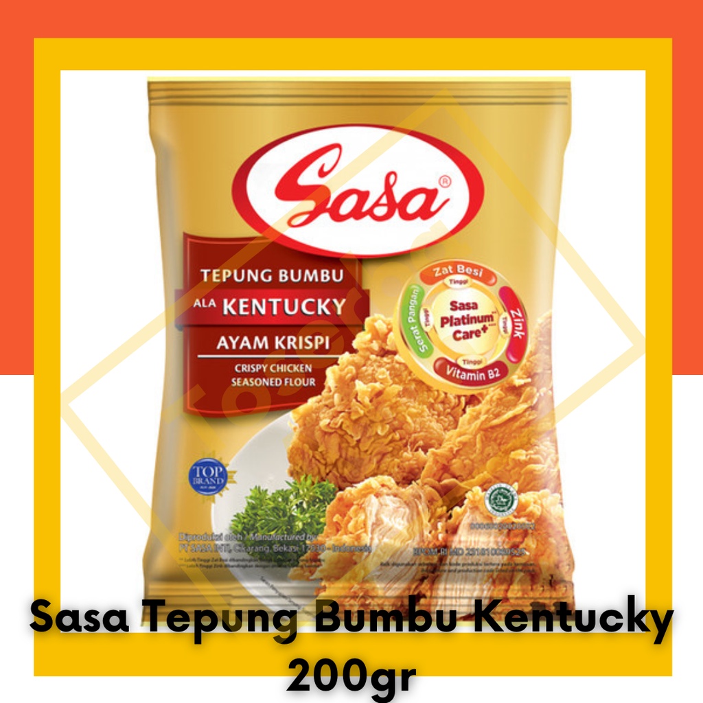 Sasa Tepung Bumbu Kentucky 200gr Ayam Goreng Crispy Krispi