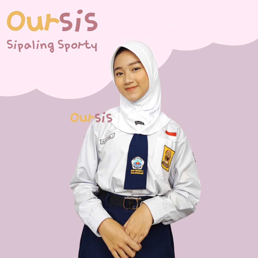 ᴏᴜʀꜱɪꜱ Jilbab Sport Instan Sekolah | SiPALING SPORTY