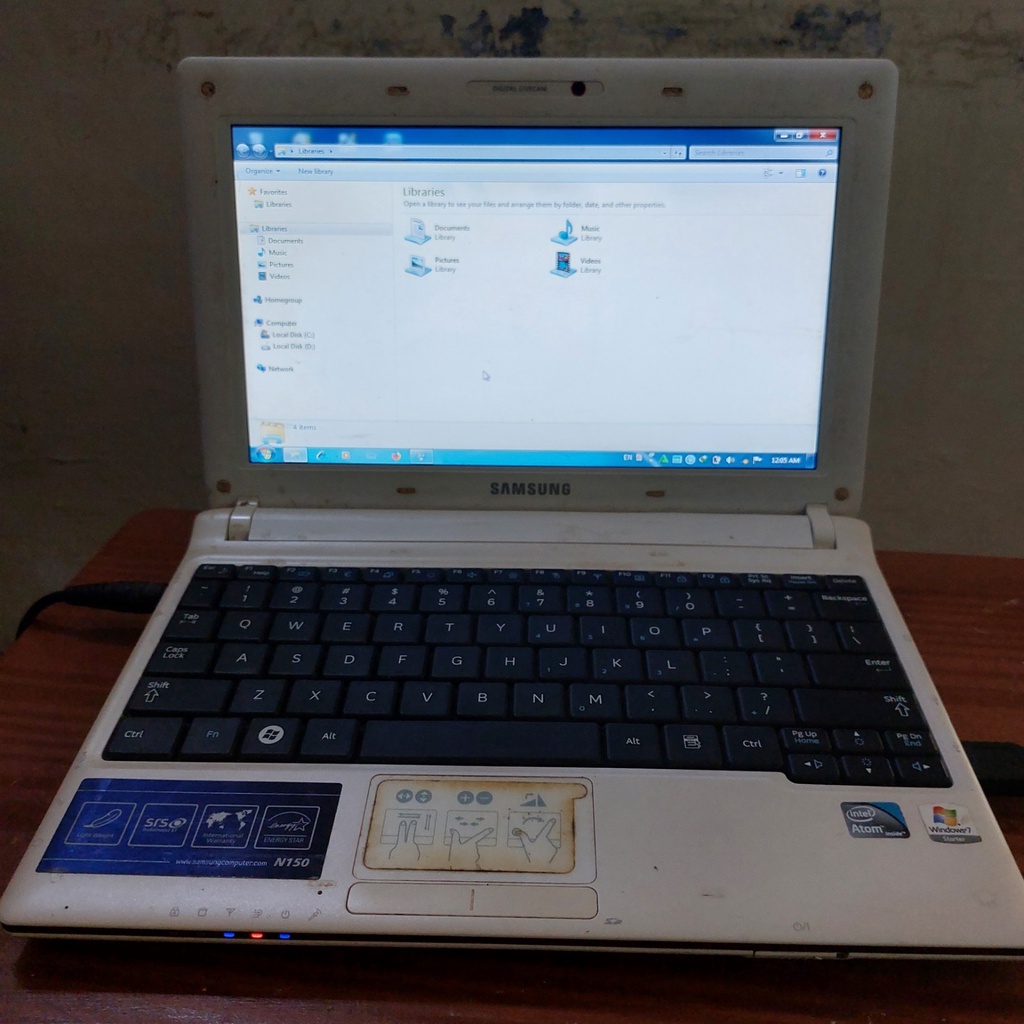 Netbook Samsung N150 Bekas