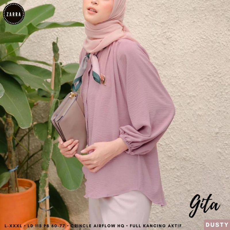 (BISA COD) GITA  BLOUSE WANITA ORIGINAL PRODUK TERBARU