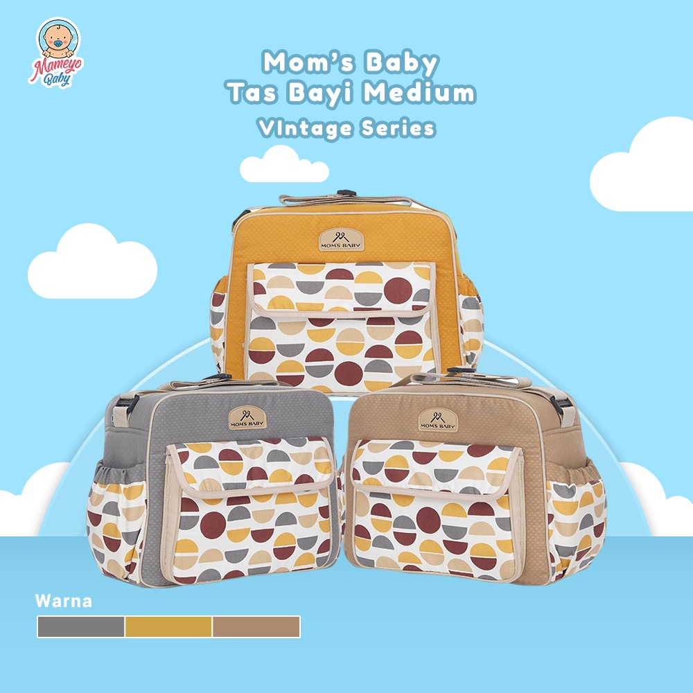 Tas Bayi Medium Moms Baby Vintage Series MBT3047