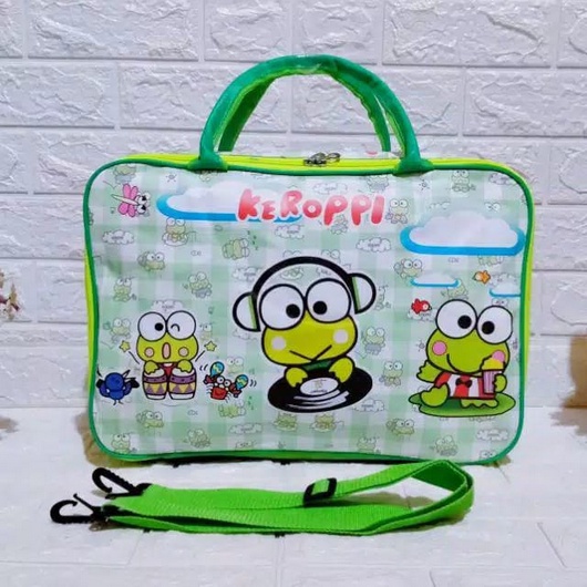 Travel Bag Karakter Waterproof Ukuran 40cm (1kg=3pcs)