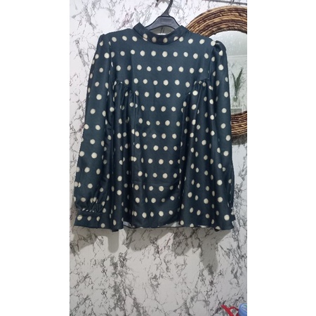 Wearing Klamby Gina Blouse