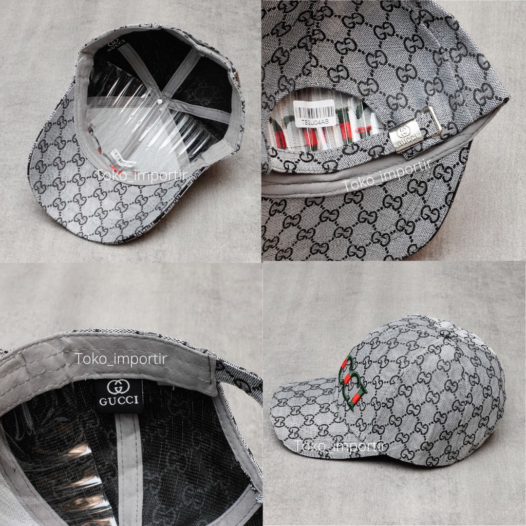 Topi Gucci Motif Import Pria Unisex