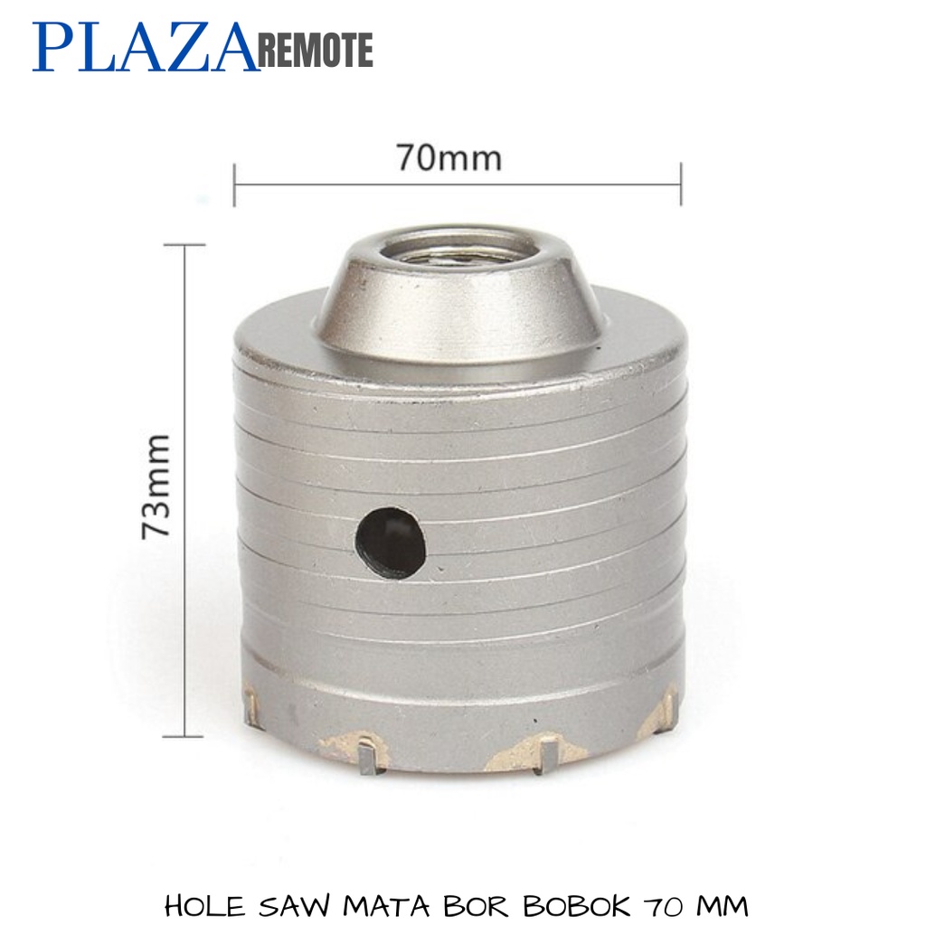 MATA BOR HOLE SAW LUBANG BETON TEMBOK BOBOK HOLESAW TCT 30 - 80 MM