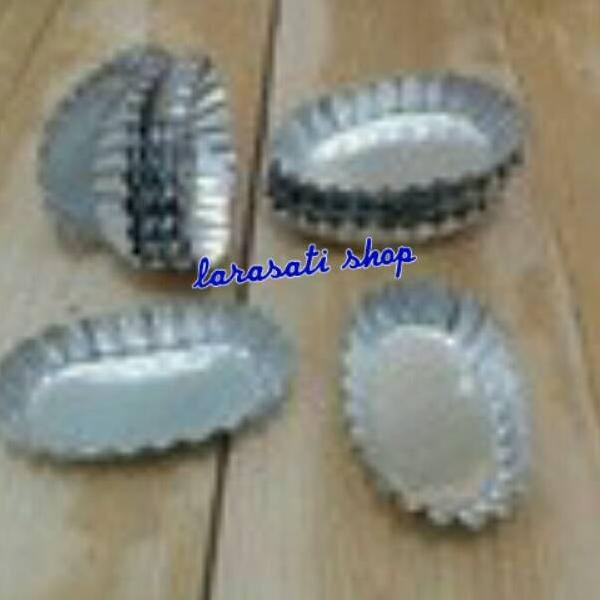 Langsung dibeli--Cetakan Kue Pie Oval / Pie Buah
