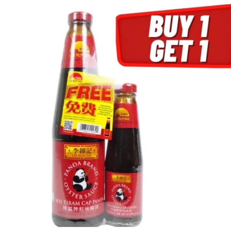 

saos tiram lee kum kee /cap panda uk 770gr+255gr oyster saus panda harga murah exp masi lama