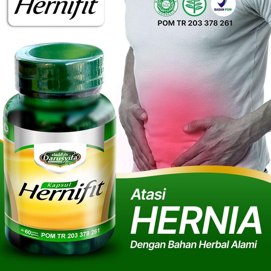 

DISKON BRANDS FESTIVAL Kapsul Hernifit Darusyifa 60kps Obat Hernia Herbal Paling Ampuh Alami obat herbal hernia isi 60kpsl !!