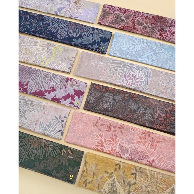 Ready Thun series / Bimu voile square / wonderland series buttonscarves / Tapis square /  Chain 2 La