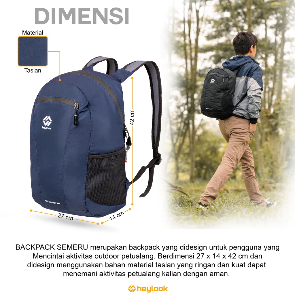 Tas Ransel Lipat Trendy Tas Ransel Sekolah Pria Wanita Tas Backpack Simple Tas Lipat Modis Trend Terbaru Tas Sekolah Daily Polos Premium