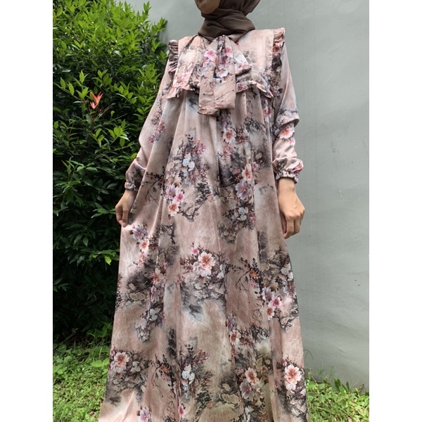 CALLA DRESS/DRESS MUSLIM/GAMIS ARMANI SILK/GAMIS PREMIUM/GAMIS MEWAH