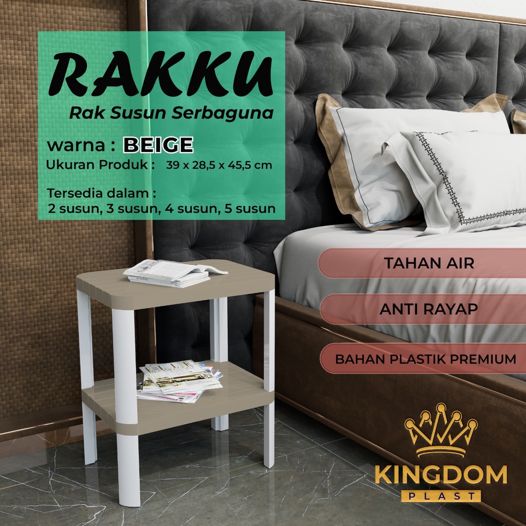 Rak Susun Serbaguna Minimalis RAKKU KINGDOM