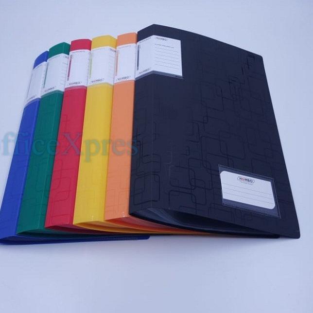 

7c✶Ready✽ Map Plastik / File Dokumen Keeper / Clear Holder F4 Folio 60 Lembar Hombo 55 ➤
