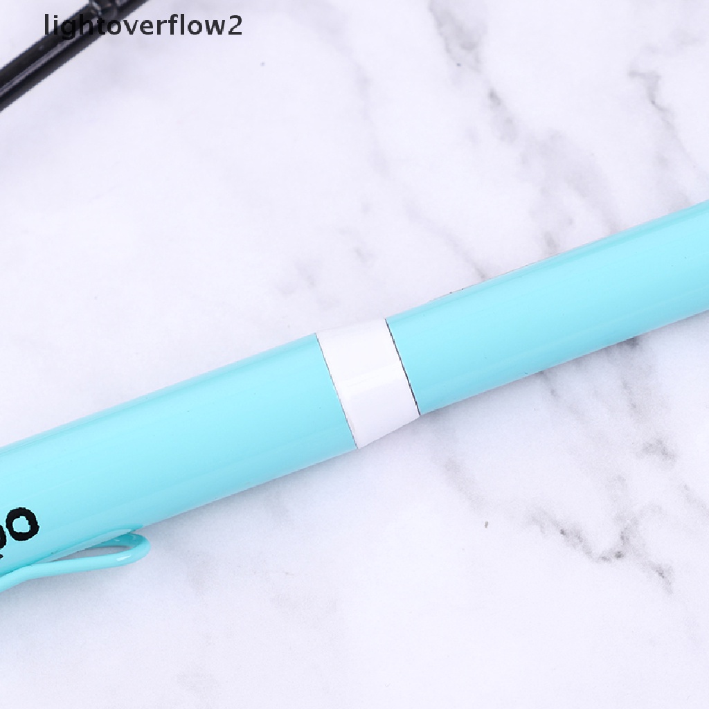 (lightoverflow2) Pulpen Dengan Kipas Angin mini Bahan Metal Untuk Pelajar