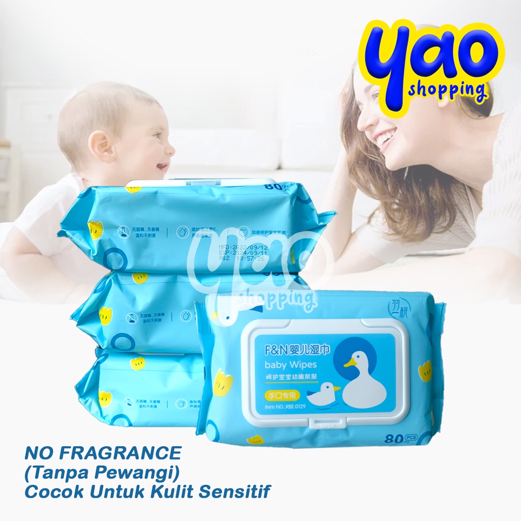 Jual F N S Tissue Basah Murah Tissu Bayi Pure Baby Wipes Non