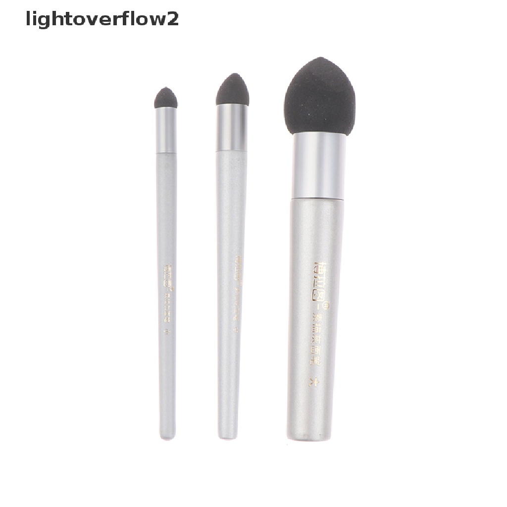 (lightoverflow2) 1 / 3Pcs / Set Spons Pembersih Pena Sketsa Warna Abu-Abu