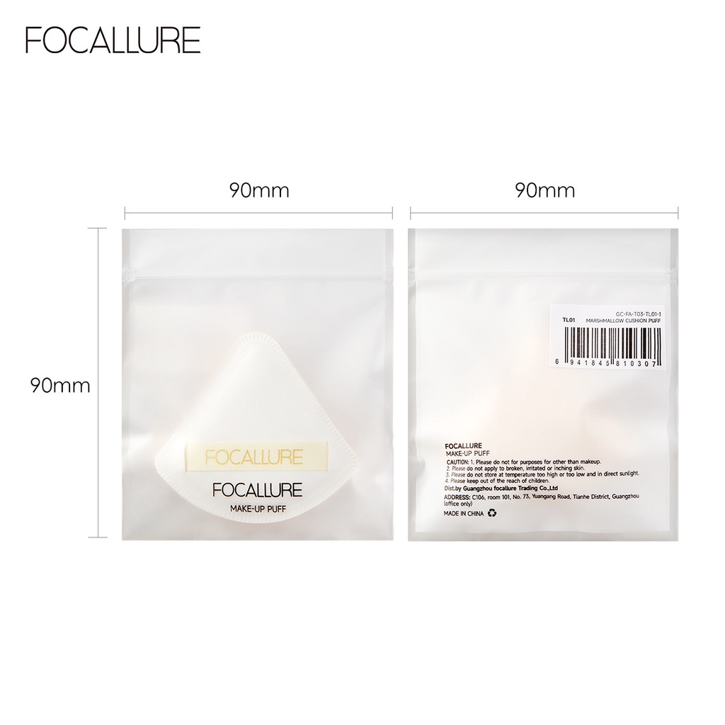 FOCALLURE Makeup Sponges Puff  Powder Puff Soft Cosmetic Puff  Beauty Tools