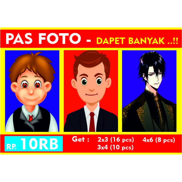 

PRINT FOTO 3X4 / 4X6 / 2X3