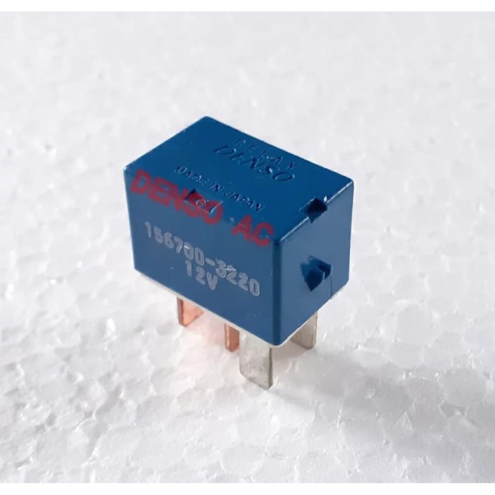 Relay Riley Rilei Relley Reley Denso Biru Kaki 4 - Ac Mobil - Klakson Murah