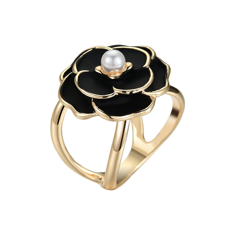 Bros Peniti Desain Bunga Kamelia Hias Berlian Imitasi Untuk Wanita M40273